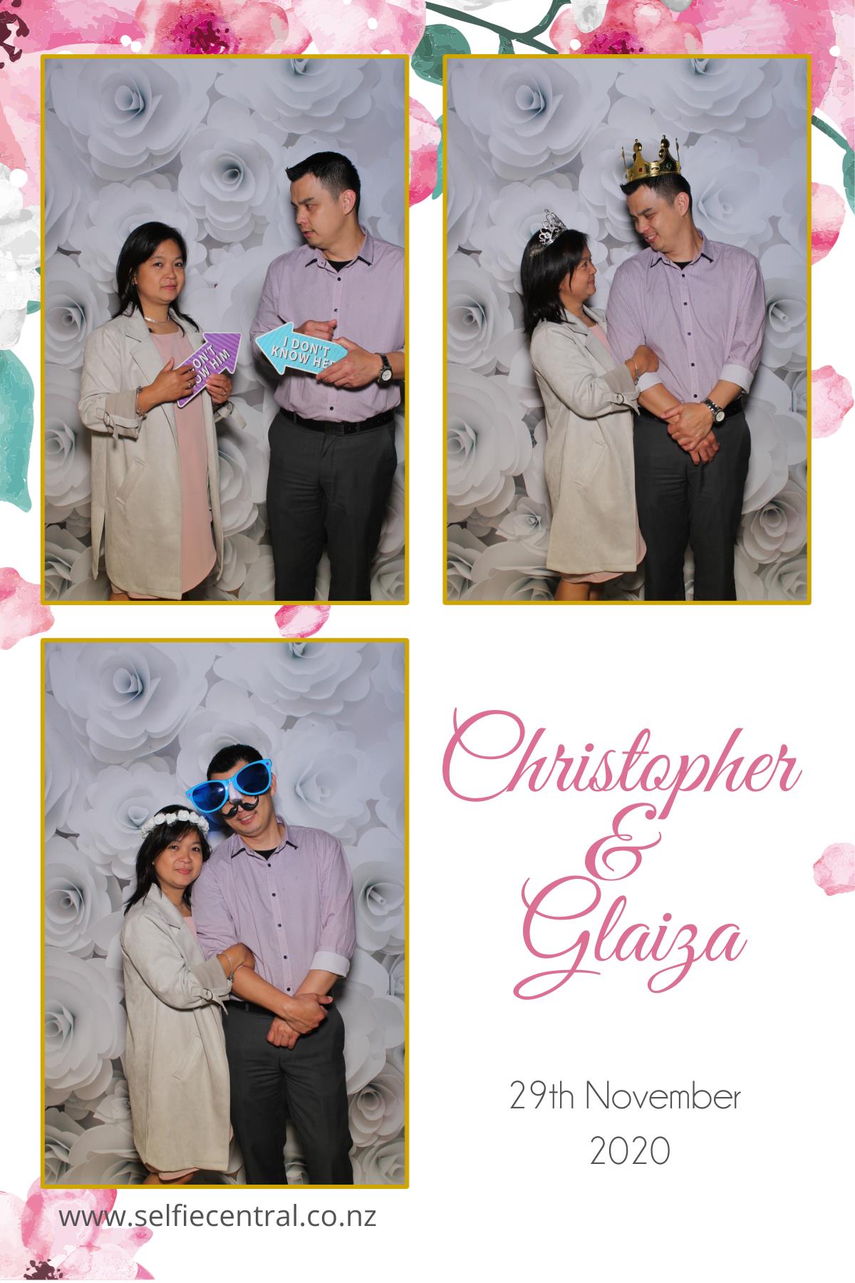 Christopher and Glaiza's Wedding | View more photos from the event at gallery.photobooth.co.nz/u/SelfieCentral/Christopher-and-Glaizas-Wedding